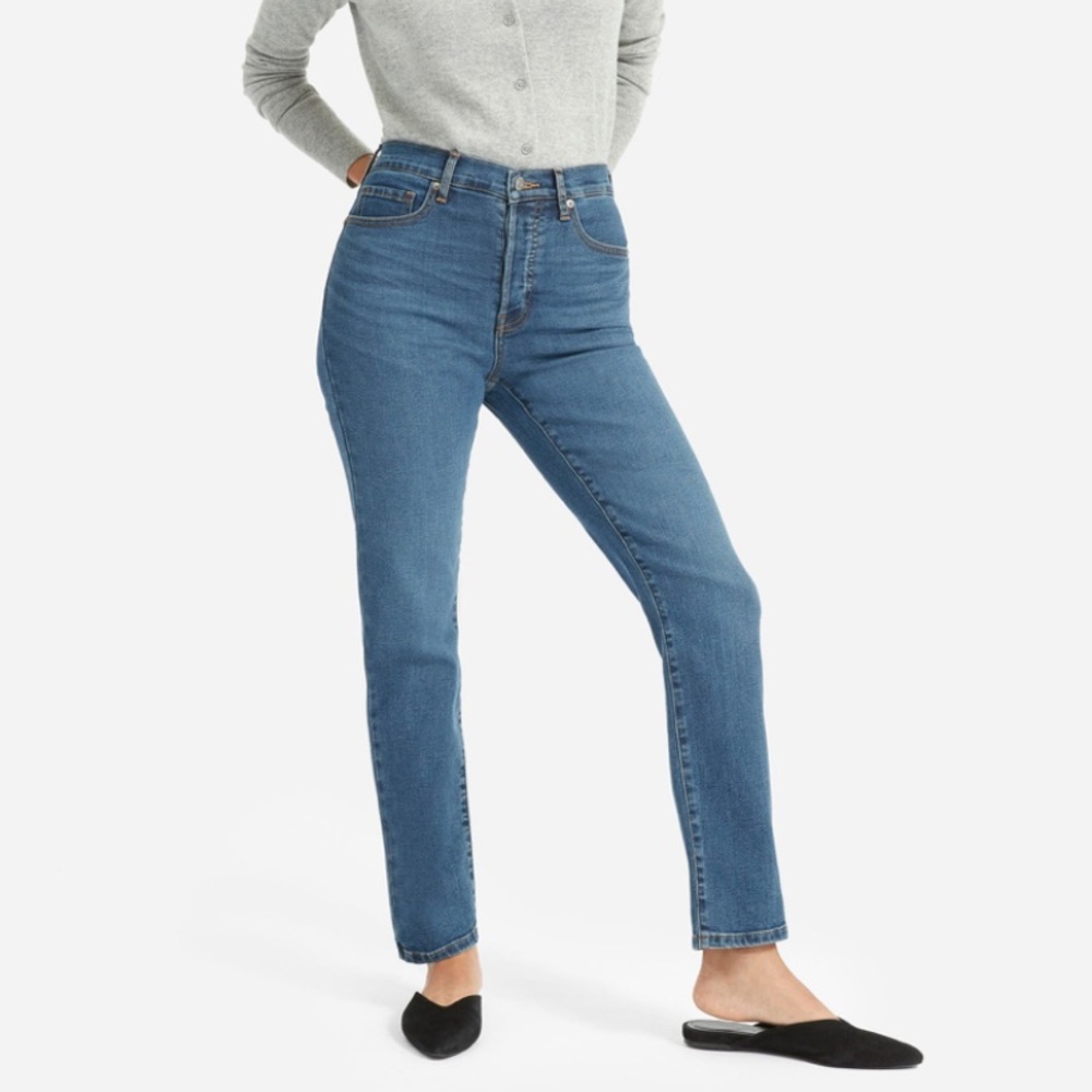 EUC Authentic Stretch High-rise Cigarette Jean
